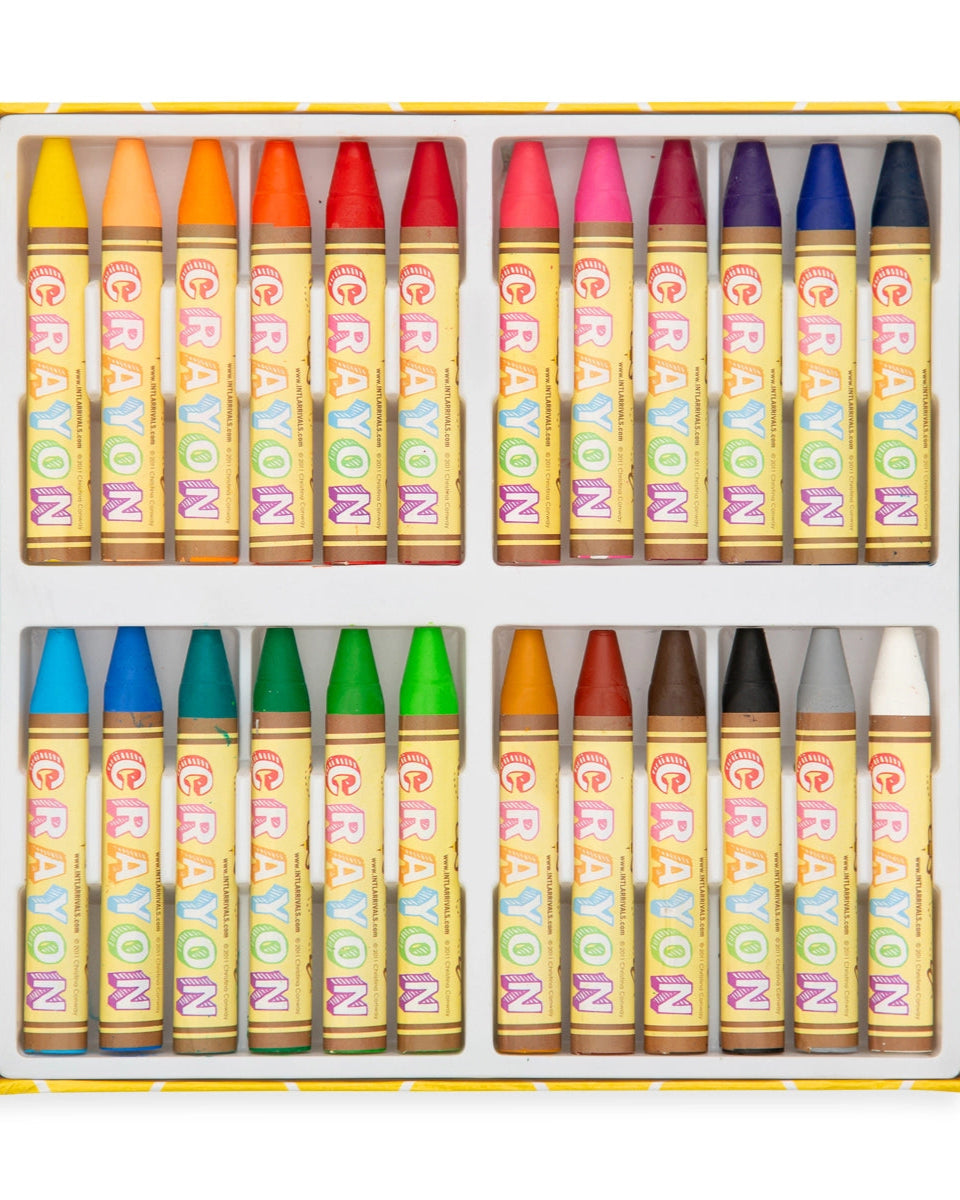 BRILLIANT BEE CRAYONS SET OF 24