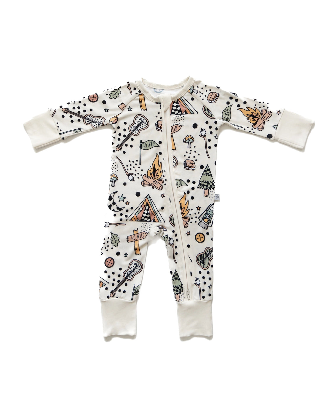 CAMP HUGGA ONESIE- BAMBOO COTTON