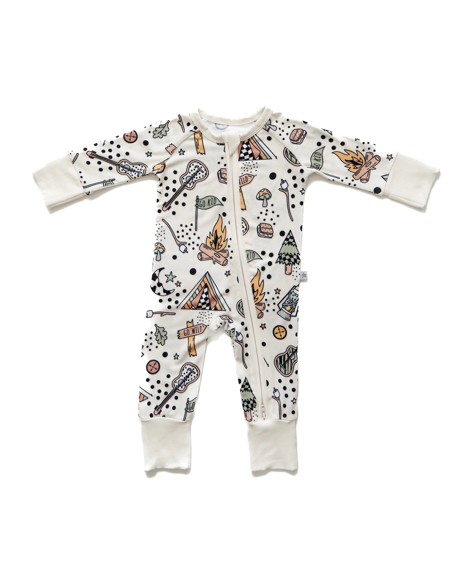 CAMP HUGGA ONESIE- BAMBOO COTTON