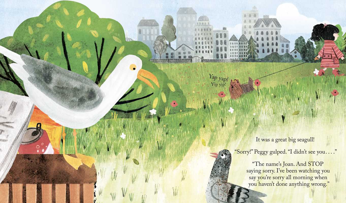 PEGGY THE ALWAYS SORRY PIGEON - BOOK