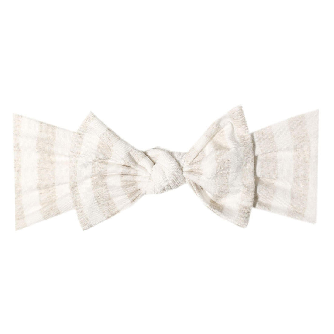 KNIT HEADBAND BOW - COASTAL