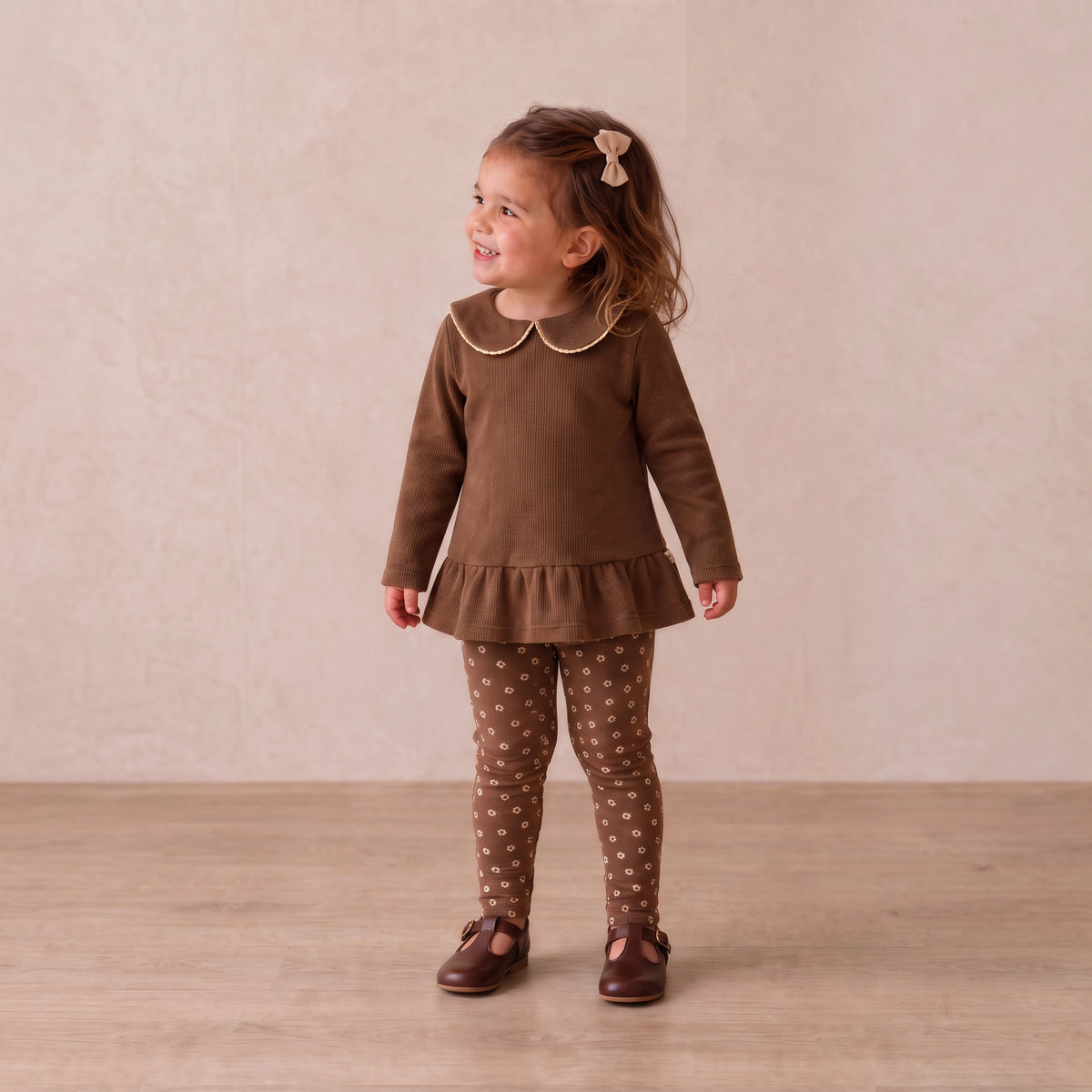 CHESTNUT BLOOM ORGANIC LEGGING