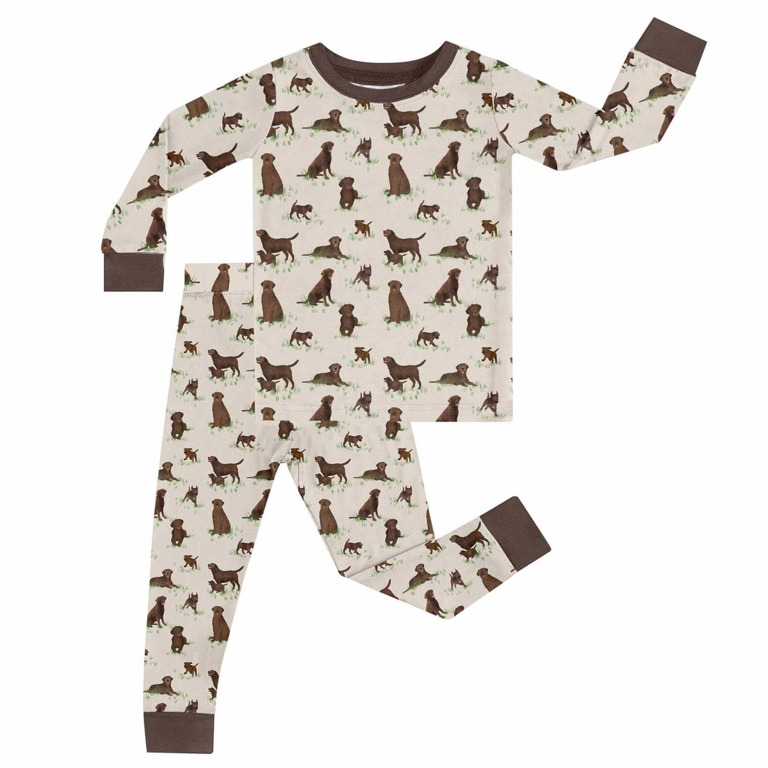 CHOCOLATE LAB PJ SET