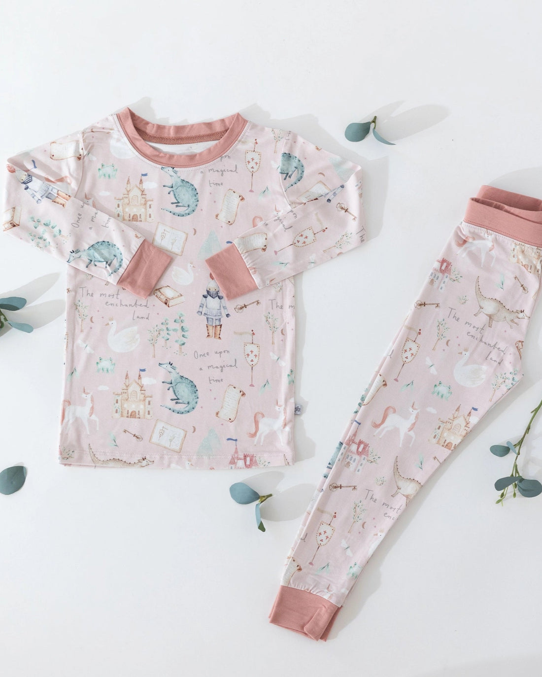 ONCE UPON A TIME 2 PIECE PJ SET - BAMBOO COTTON