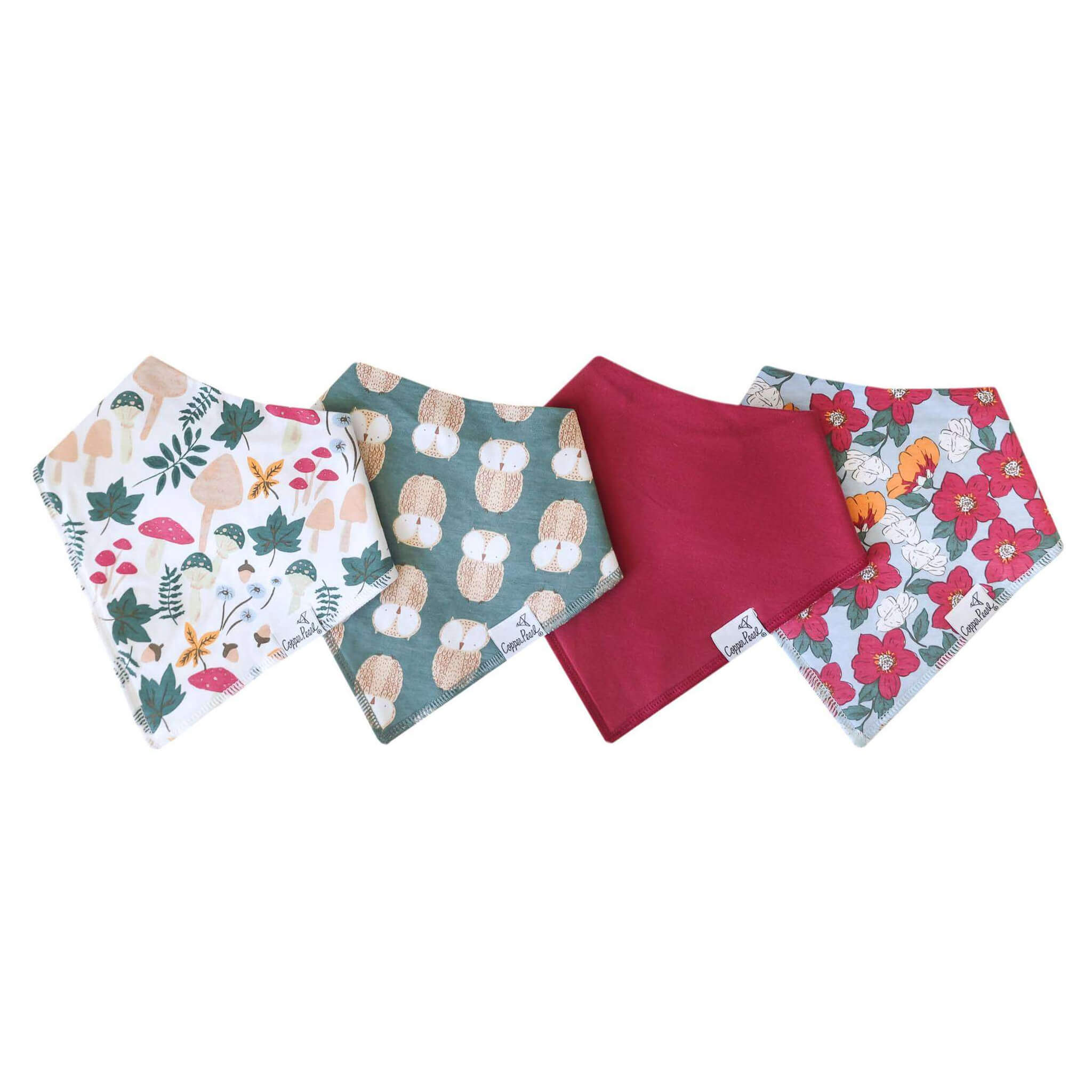 BABY BANDANA BIBS - IVY