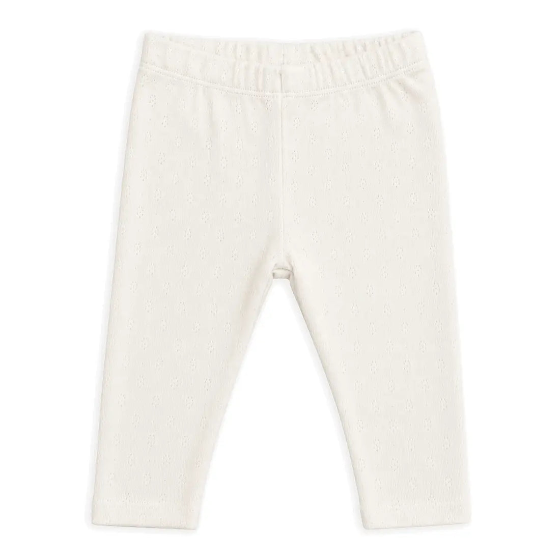 POINTELLE KNIT STRETCH LEGGINGS
