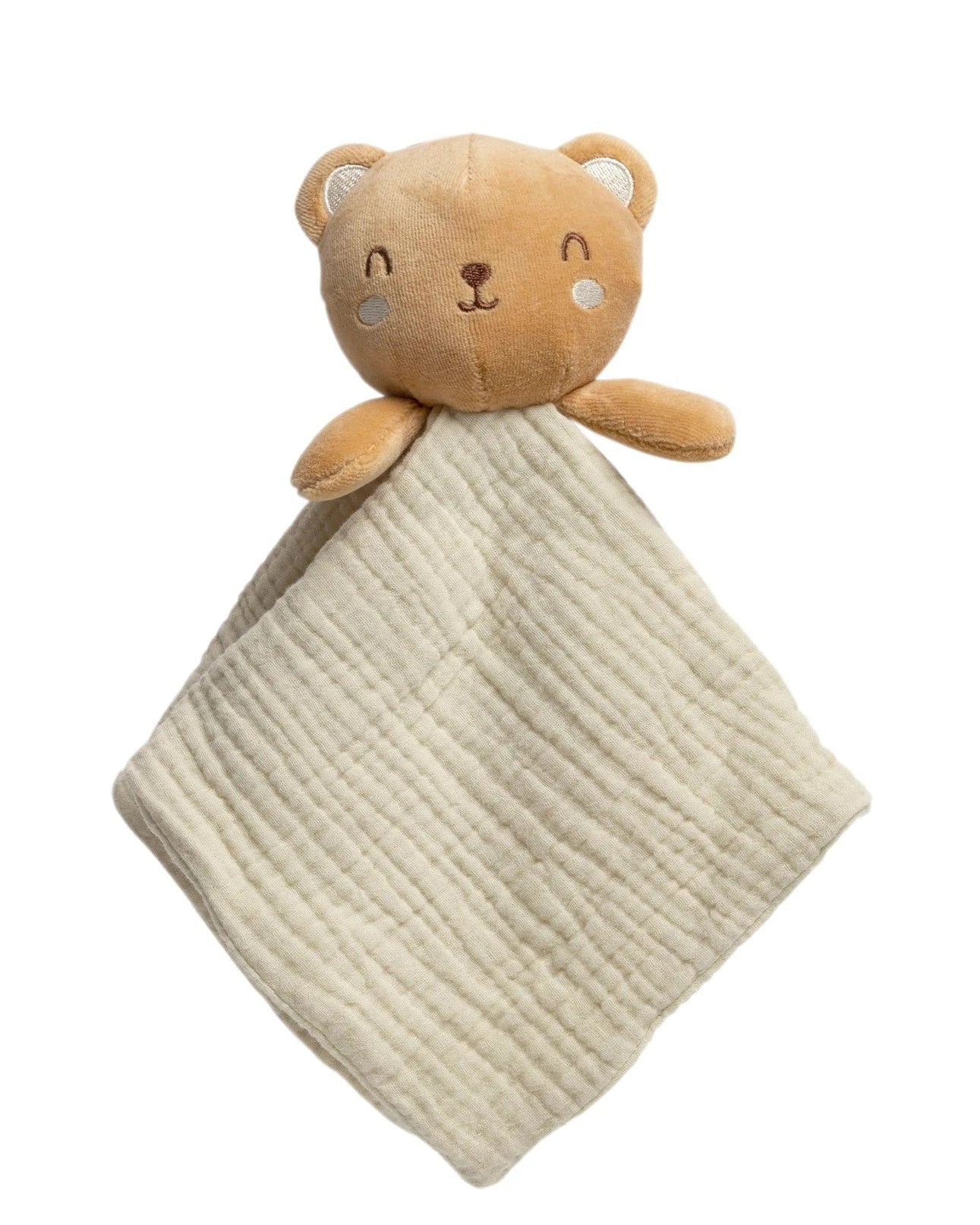 BEAR SNUGGLE LOVEY - ORGANIC COTTON