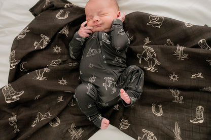 WESTERN MUSLIN SWADDLE