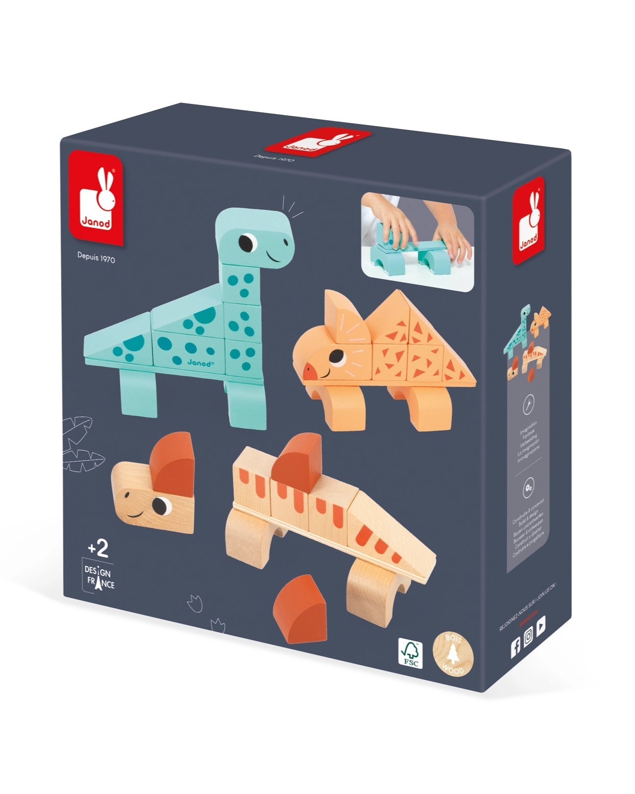 CUBIKOSAURUS PLAY SET