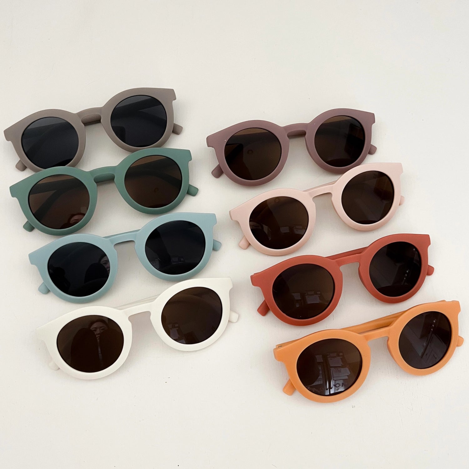 TODDLER RETRO FROSTED SUNGLASSES