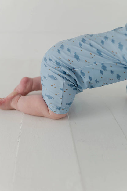 FISH ONE-PIECE RASH GUARD SWIMSUIT