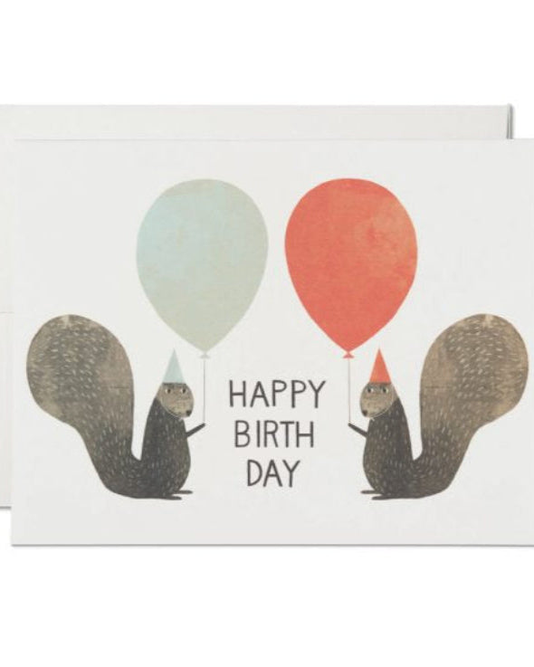 PARTY SQUIRRELS - CARD