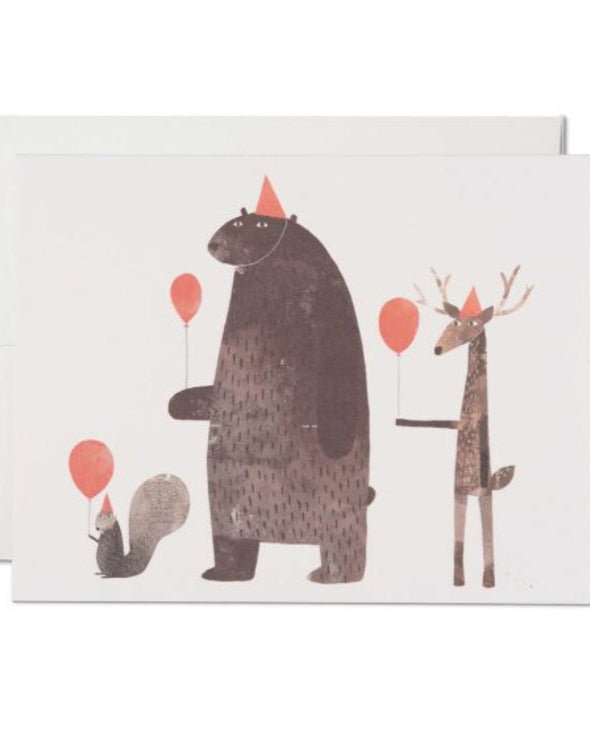 PARTY ANIMALS BDAY - CARD