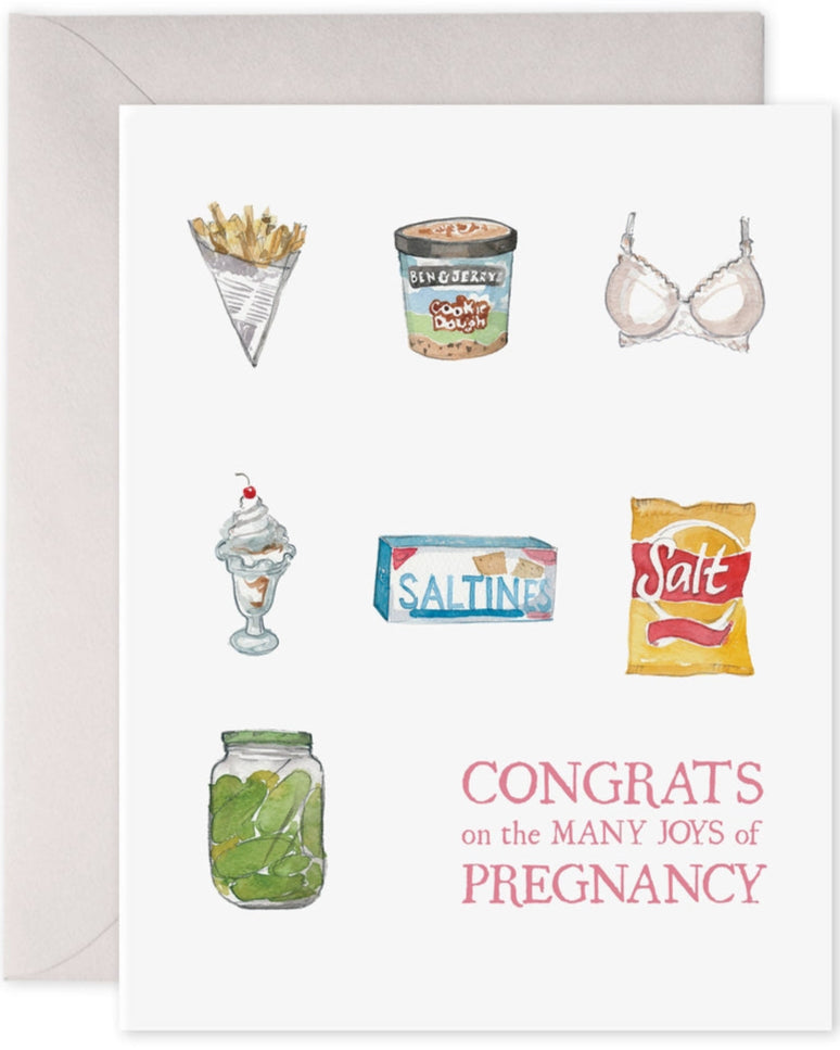 PREGGIE SNACKS- CARD