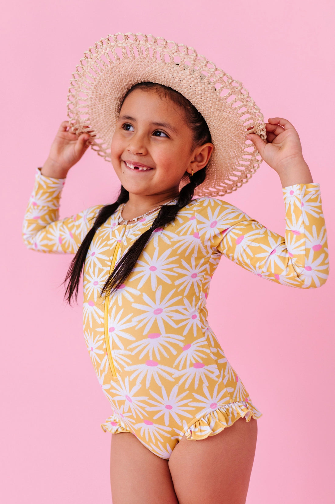 DAISY ONE PIECE RASH GUARD