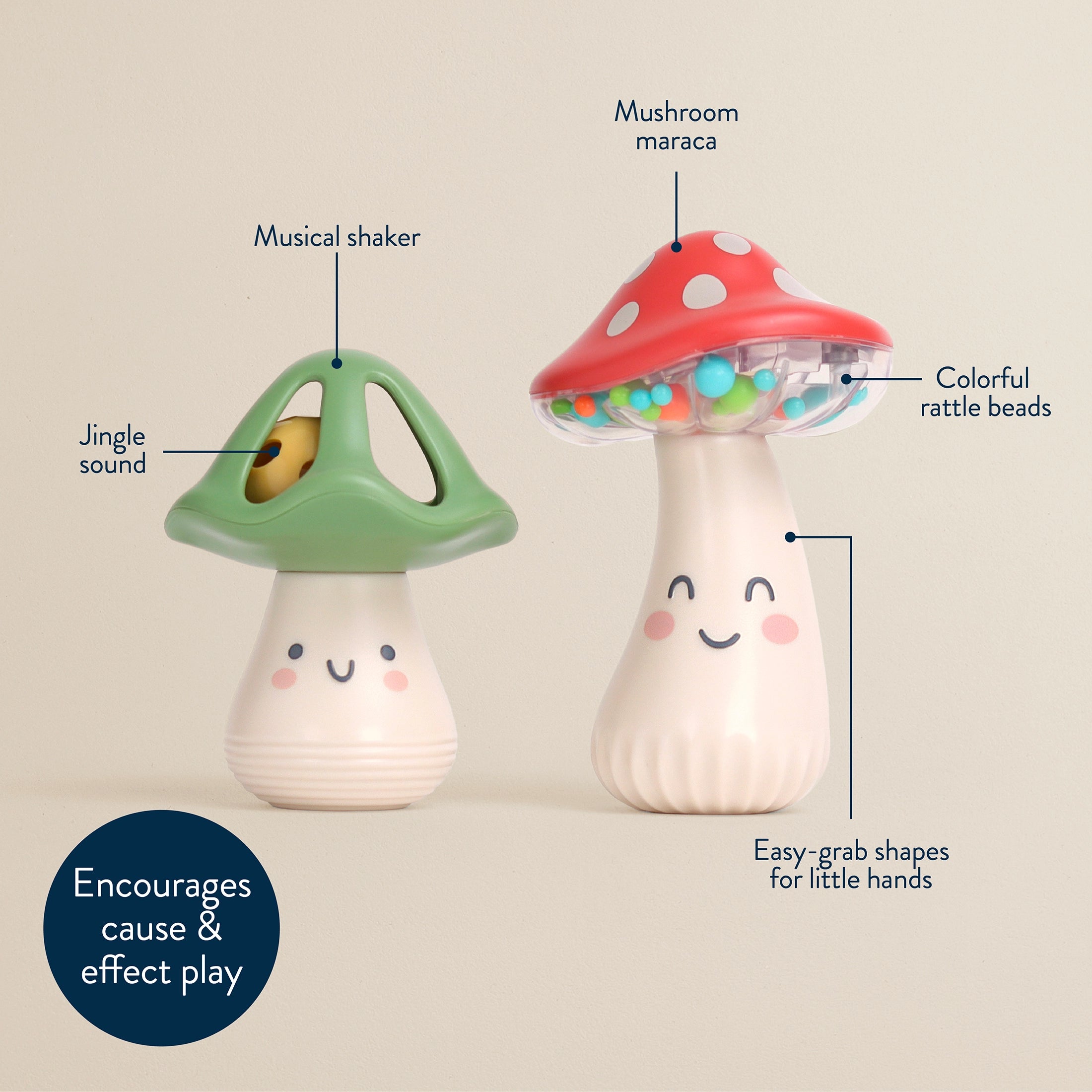 ITZY MUSHROOM MINI MARACAS