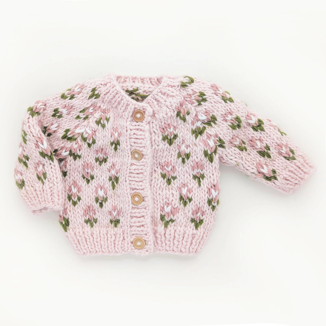 BITTY BLOOMS CARDIGAN SWEATER