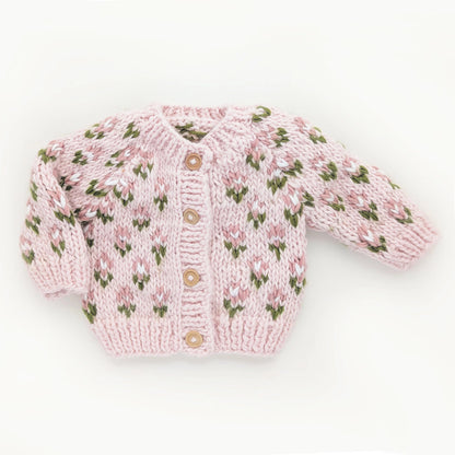 BITTY BLOOMS CARDIGAN SWEATER