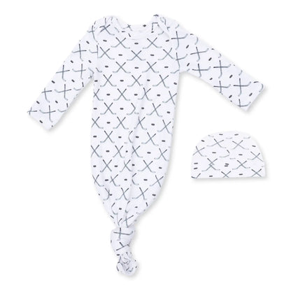 KNOTTED GOWN + BEANIE HAT - SIMPLE HOCKEY