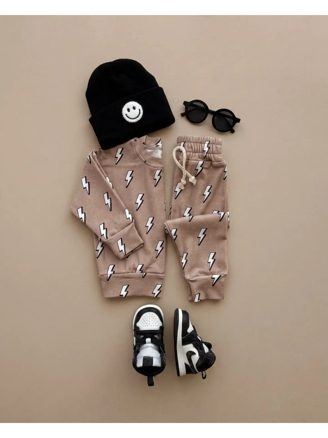 ELECTRIC BEIGE JOGGER SET