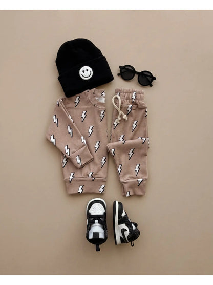 ELECTRIC BEIGE JOGGER SET