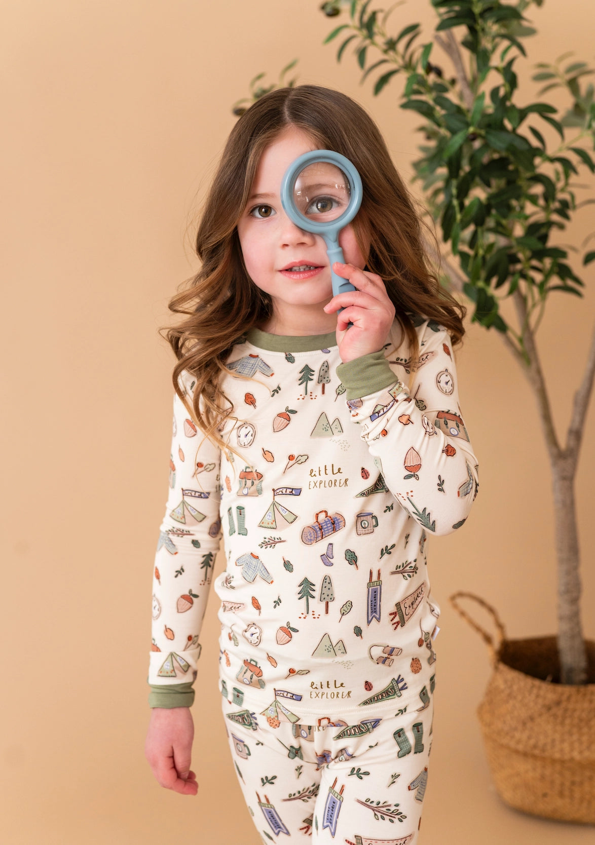 LITTLE EXPLORER BAMBOO PJ SET