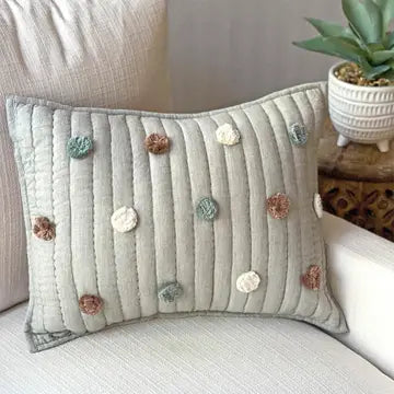 EZRA QUILTED PILLOW