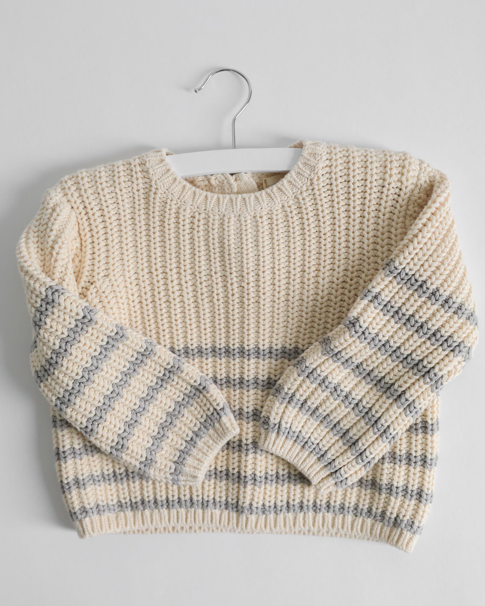 FOG STRIPE SWEATER