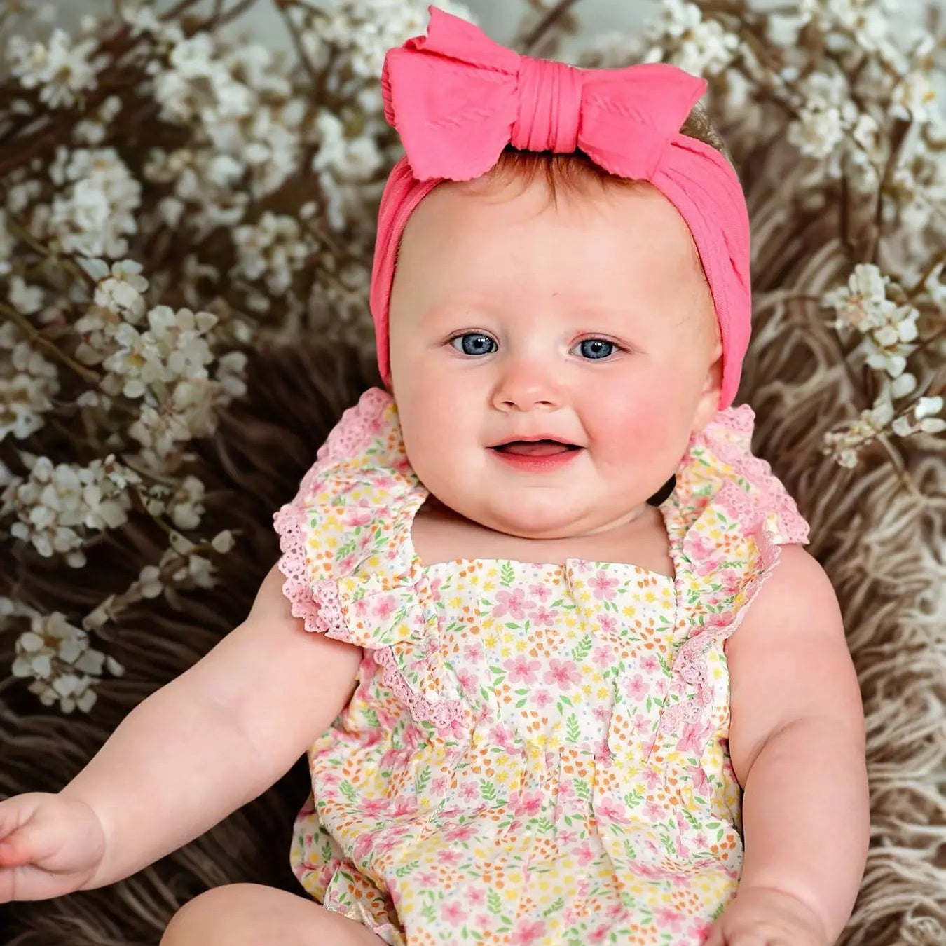 FLOWER MARKET RUFFLE ROMPER