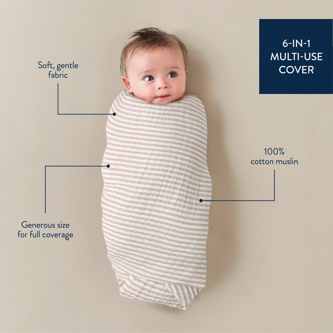 BREASTFEEDING BOSS - CHAI STRIPES