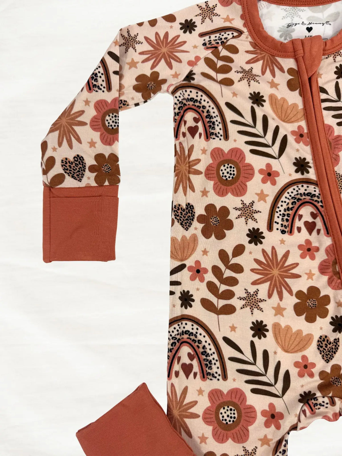 BOHO BLOSSOMS BAMBOO ZIPPY