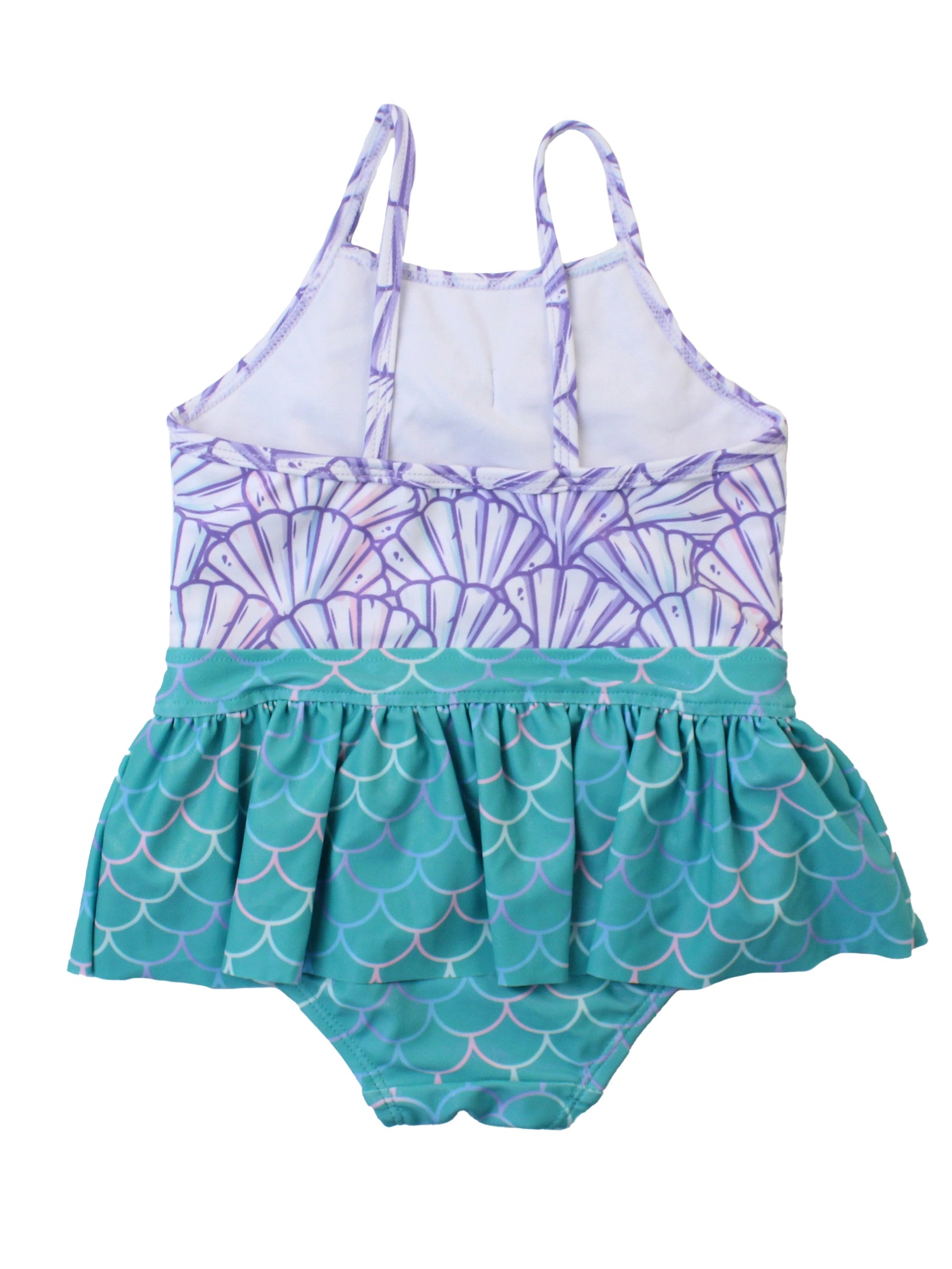 MERMAID BOW SKIRT ONE PIECE SWIMSUIT