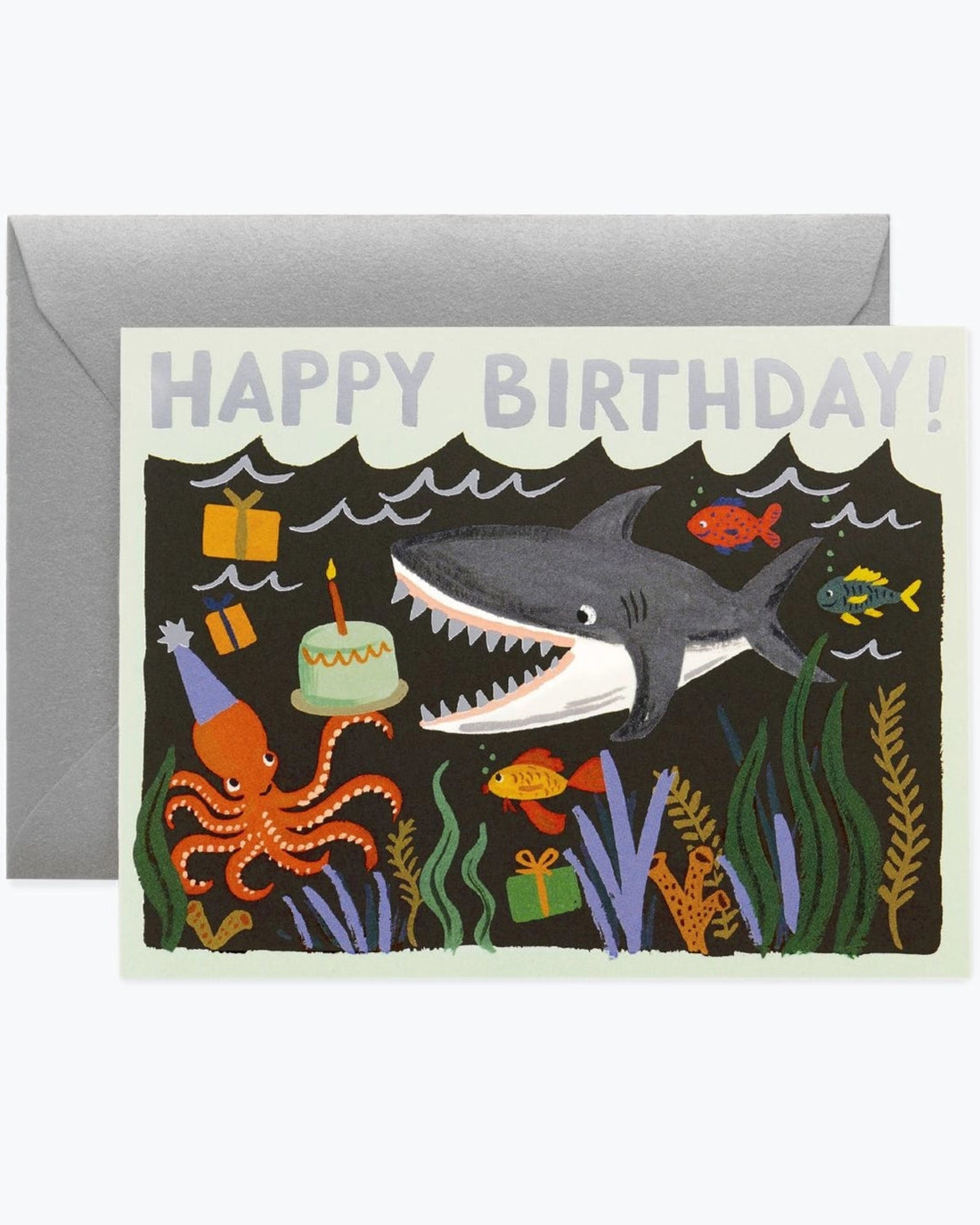 SHARK BDAY - CARD