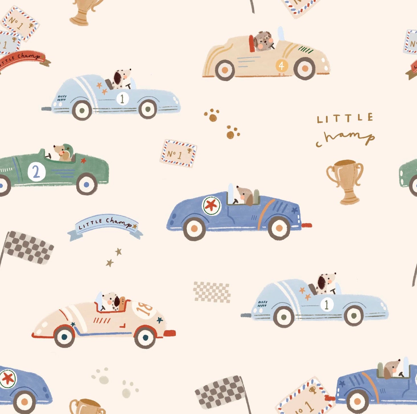 LITTLE RACER BAMBOO SLEEPER