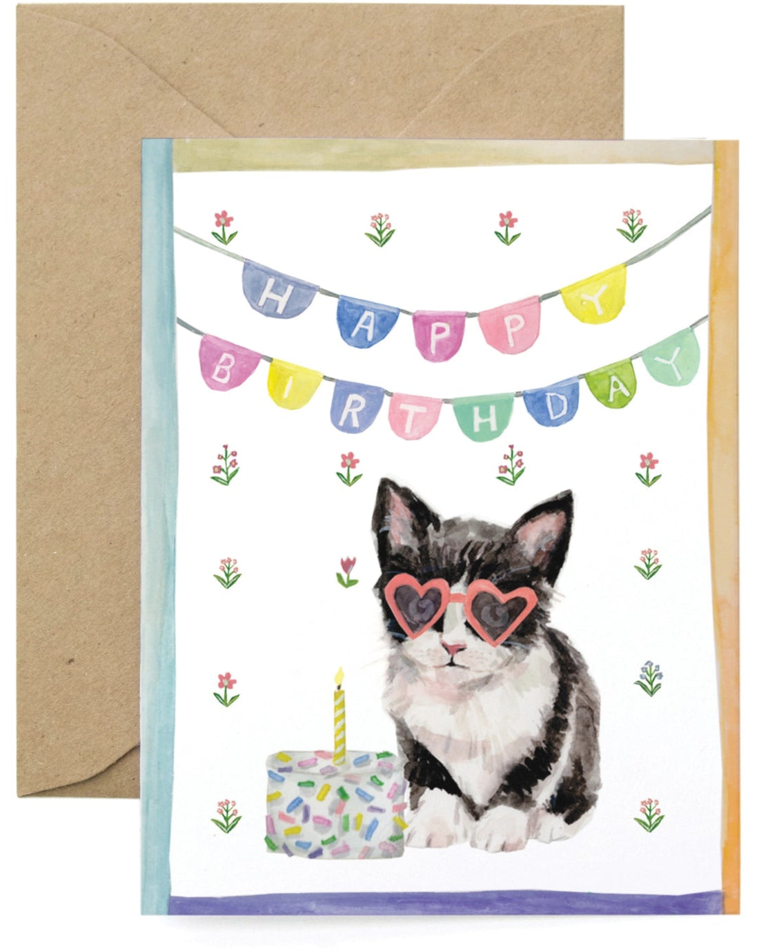 BIRTHDAY CAT - CARD