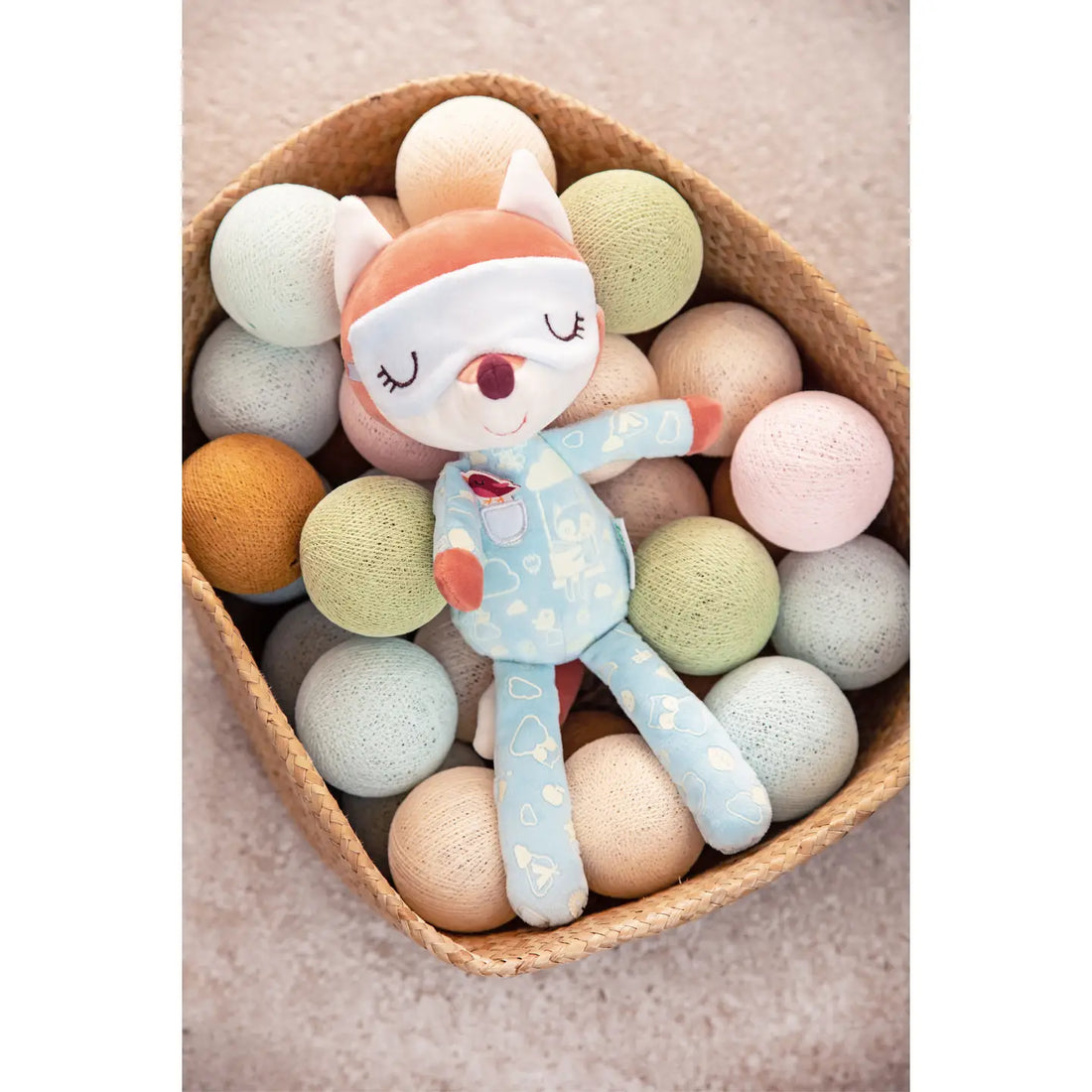 ALICE THE FOX - GLOW IN THE DARK PLUSH TOY