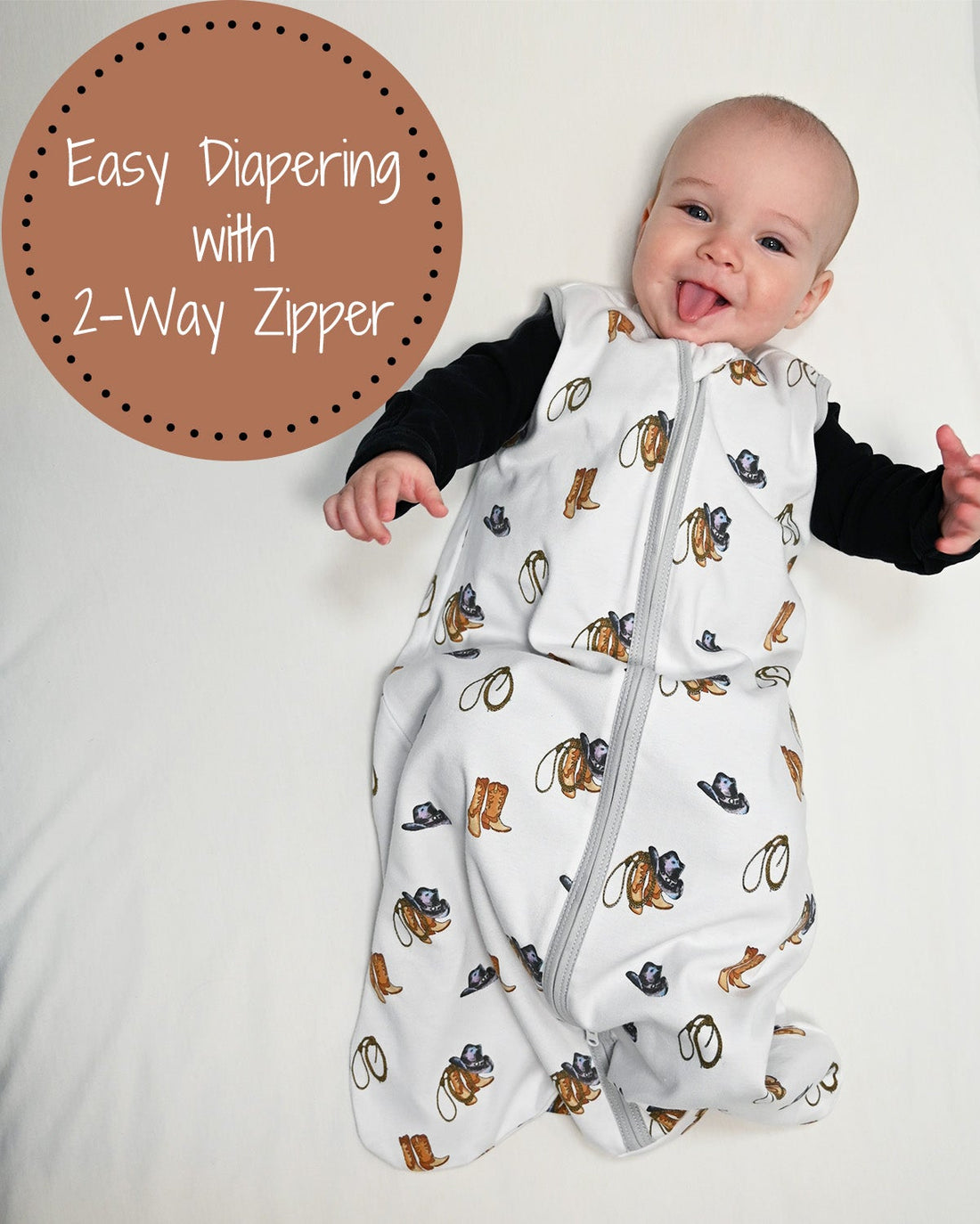 WESTERN SLEEP SACK - ORGANIC COTTON