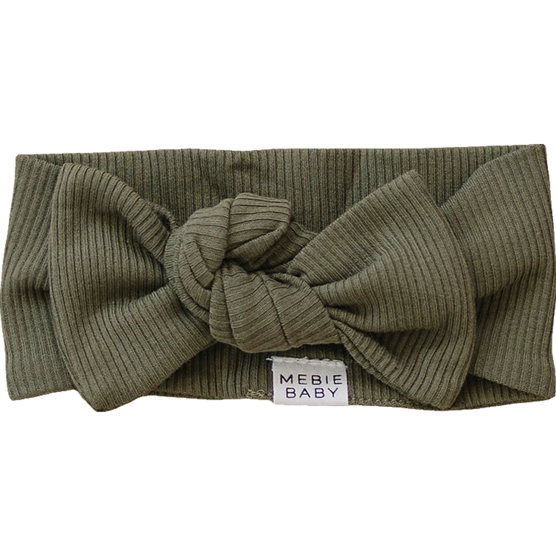 WINTER GREEN RIBBED HEAD WRAP