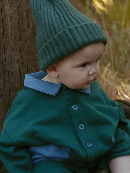 SCOTTIE ROMPER - JUNE BUG