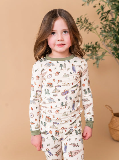 LITTLE EXPLORER BAMBOO PJ SET
