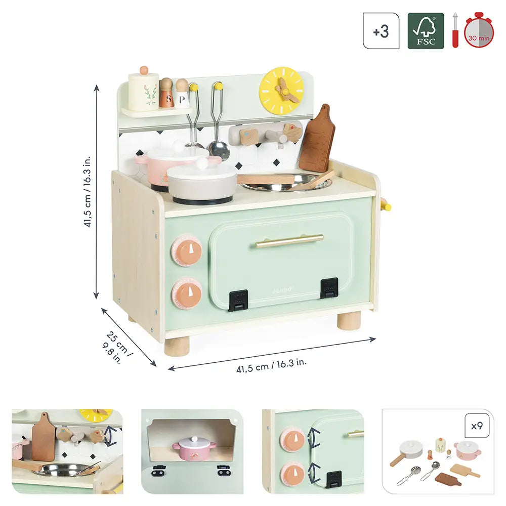MINI KITCHENETTE - COTTAGE CHIC