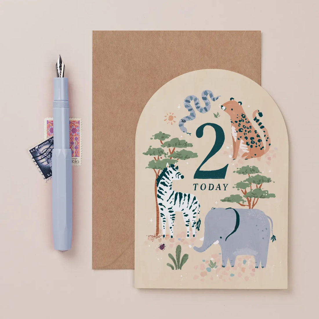 AGE 2 BIRTHDAY CARD
