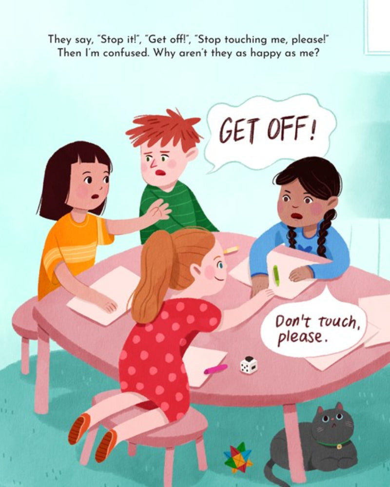 WANT A HUG - BOUNDARY BOOK FOR CHILDREN