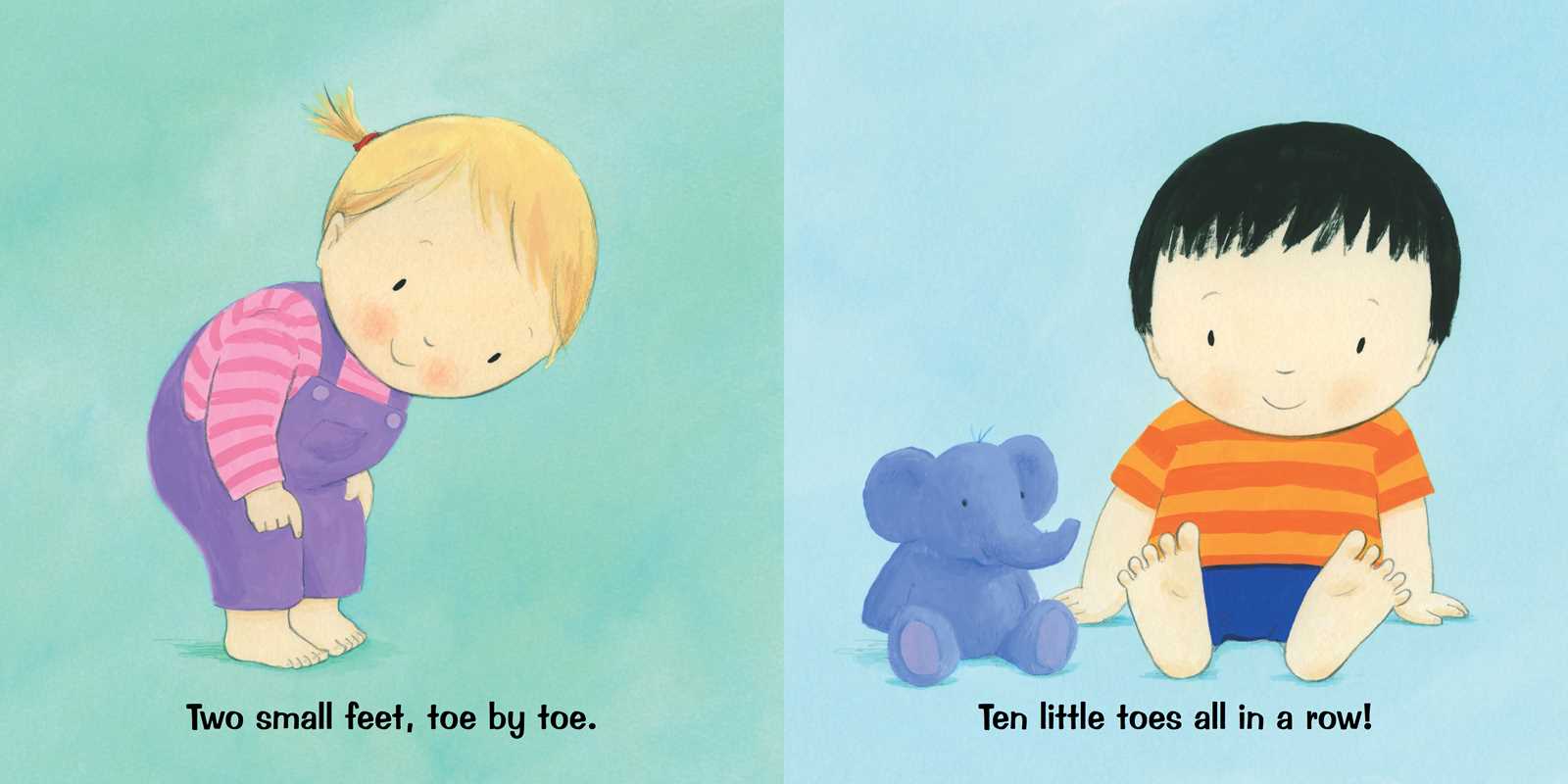 TEN LITTLE TOES, TWO SMALL FEET - CHILDREN&