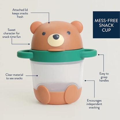 ITZY SNACK PAL SNACK CUP - BEAR