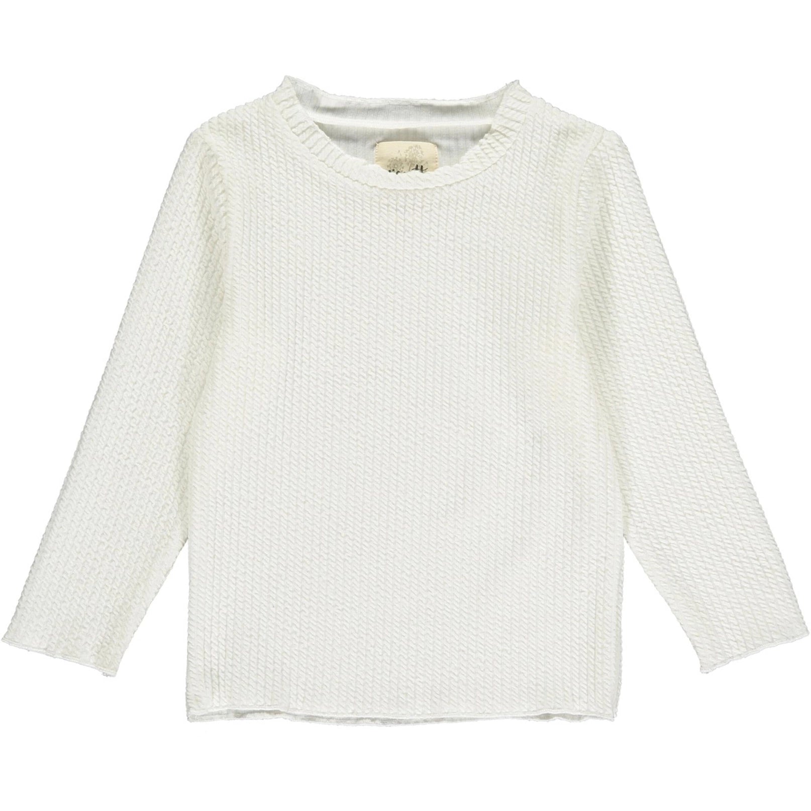 KENNEDY MOCK TURTLE NECK - IVORY