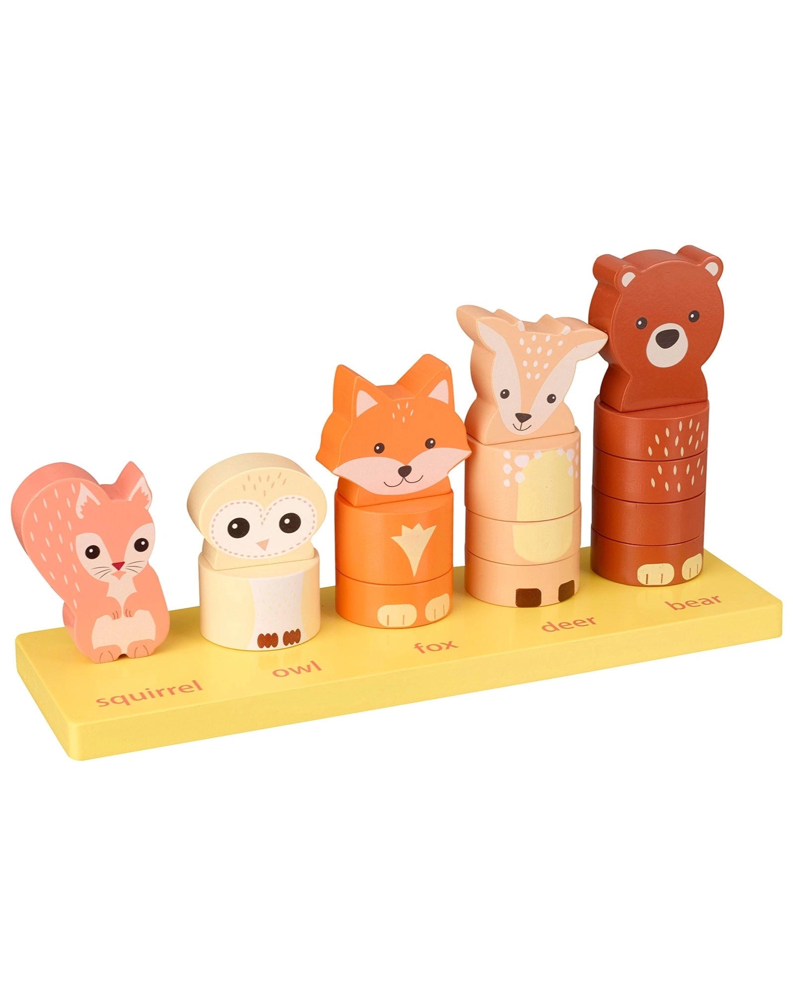 WOODLAND CREATURE WOODEN COUNTING GAME