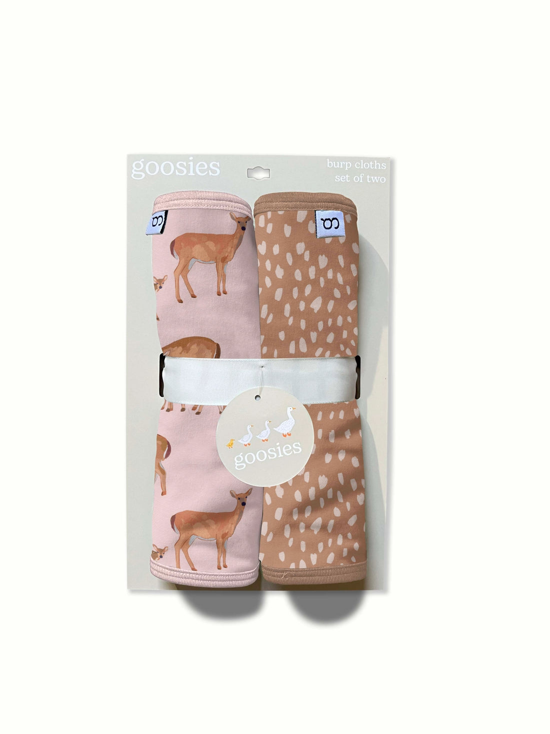DOES + FAWNS BURP CLOTH SET