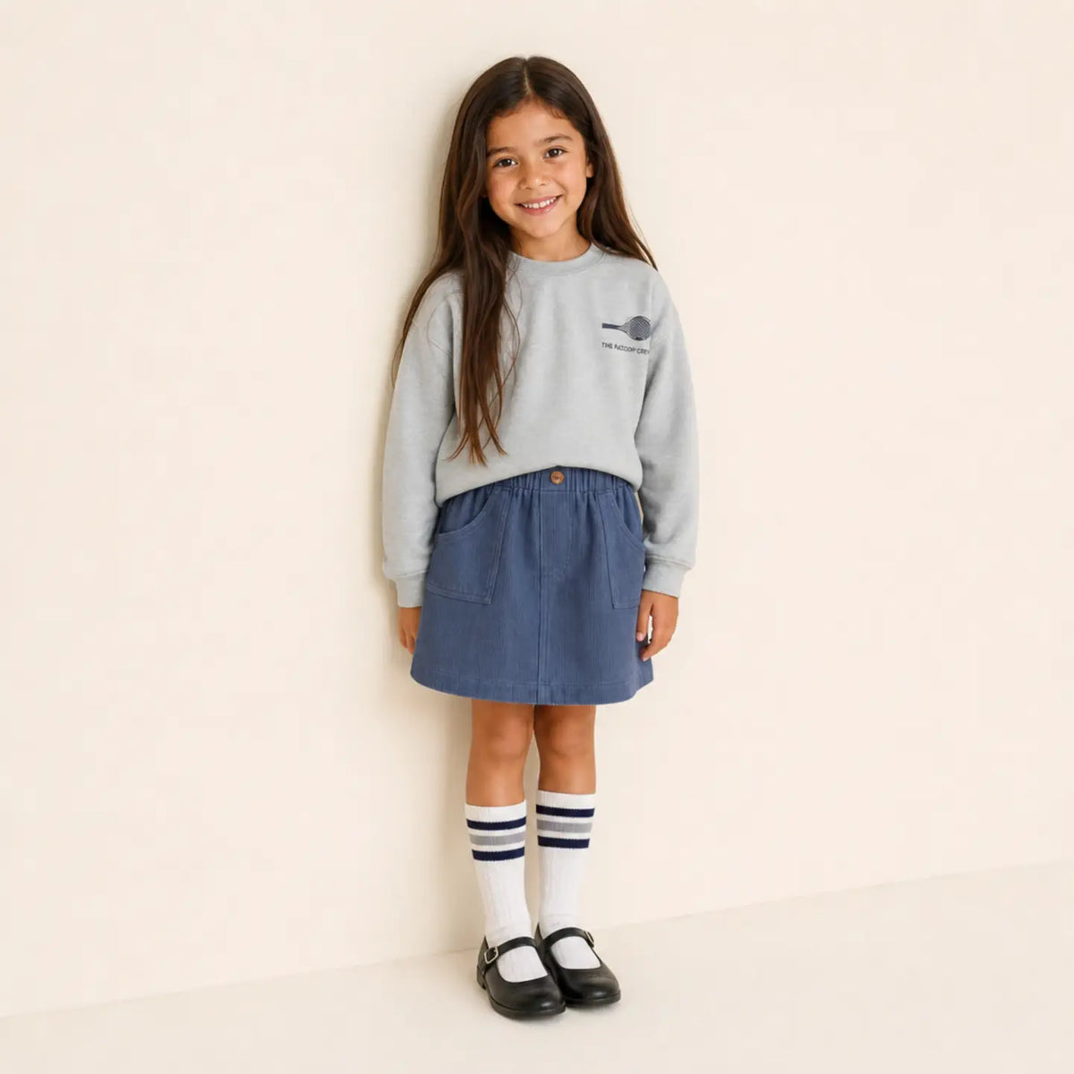 ORGANIC CORDUROY SKIRT