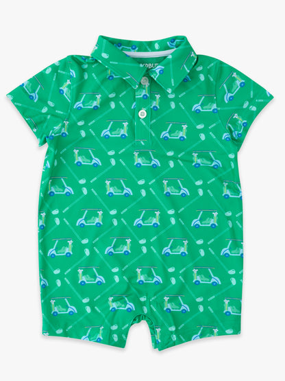 GOLF PERFORMANCE POLO ROMPER